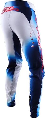 Vista 2 de Troy Lee Designs Sprint Ultra Lucid - Pantalones blancos y azules