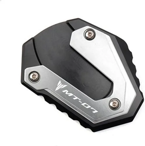 Vista 15 de Soporte lateral para motocicleta, ampliación, tapones de aire para válvula de neumático para Yamaha FZ07 FZ 07 MT07 MT 07 MT-07 MT-07 2014 2023 Rojo