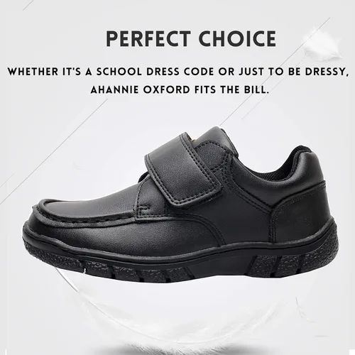 Vista 7 de Zapatos de uniforme escolar suaves para niños, zapatos de vestir Oxford cómodos para niños (niñoniño pequeñoniño grande)