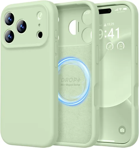 Vista 202 de LOVE 3000 Diseñada para Funda iPhone Air, Silicona Premium [Compatible con Magsafe][Forro de Microfibra Suave Anti-Rayones] Funda Protectora