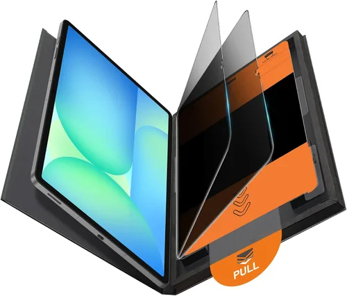 Vista 15 de OMOTON Protector de pantalla de privacidad para Galaxy Tab S10+/S9 FE+, S9+, S8+, S7 FE, S7+ Negro