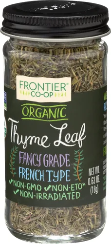 Vista 5 de Frontier Herb - Hoja de tomillo entera orgánica, 0.8 onzas
