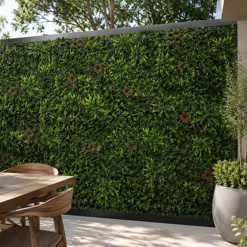 Vista 29 de 3rd Street Inn Paneles de pared de vegetación artificial para privacidad, paquete de 2