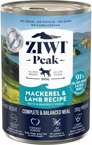 Vista 13 de ZIWI Peak - Comida enlatada para perros, completamente natural, alto contenido en proteínas, sin granos, con ingredientes limitados