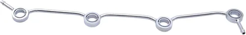 Vista 3 de Tubo de desbordamiento de retorno de combustible de 4 cilindros compatible con Kubota 03 series V1903 V2003T V2203 V2403 Indirecto Inject Engine