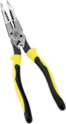 Vista 2 de Klein Tools Alicates de punta de aguja + juego de destornilladores de precisión (27 en 1)