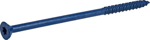 Vista 9 de Power Pro Anclajes de tornillo de hormigón de cabeza plana blancos (1/4" x 1-1/4") - 100 piezas