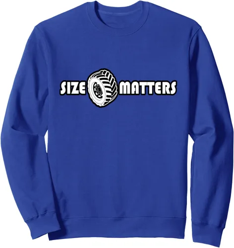 Vista 4 de Size Matters Shirt Tire Car Guy shirt Off Road Sweatshirt