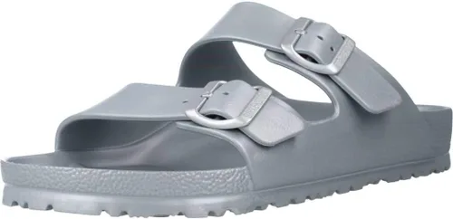 Vista 73 de Birkenstock Sandalias unisex Arizona con plantilla suave para adultos Lima activa