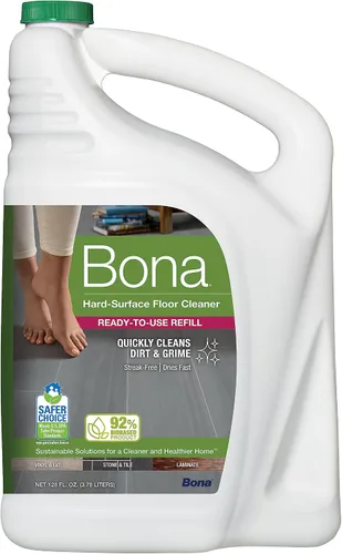 Vista 6 de Bona Mopa en aerosol prémium para suelos multisuperficie y limpiador de suelos Bona para laminados de azulejos de piedra y vinilo LVT/LVP, 32 onzas