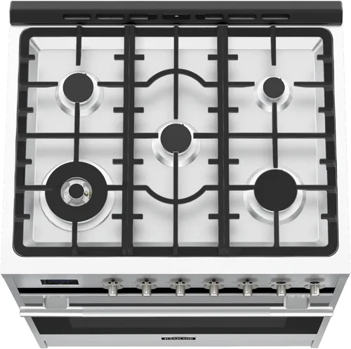 Vista 8 de GASLAND Estufa de gas de 30 pulgadas con 5 quemadores de gas sellados, horno de doble estufa Feul con horno, parrilla de bandeja y cajón
