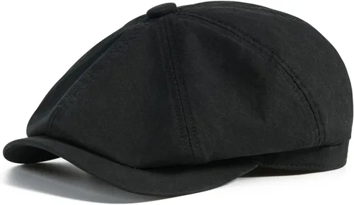 Vista 9 de BOTVELA Gorra de algodón con diseño de Newsboy Gatsby para hombre