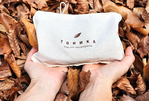 Vista 2 de Tonika Almohada de granos de cereza de 8.82 oz adecuada para dolor de cuello y articulaciones + bolsa térmica natural