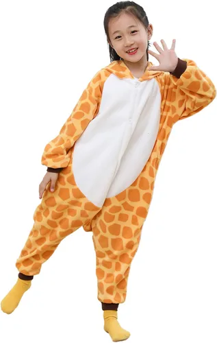 Vista 4 de Pijama unisex de una pieza para niños, disfraz de cosplay para niñas y niños