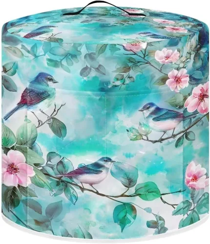 Vista 16 de DISNIMO Angry - Funda para freidora de aire para arrocera, protección contra el polvo, cubierta aislada para electrodomésticos de cocina con asa