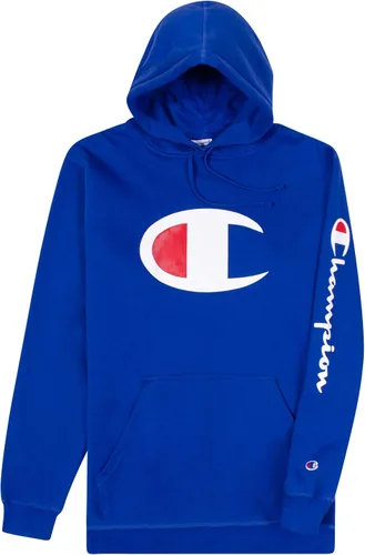 Vista 7 de Champion Sudadera con capucha para hombres grandes y altos, sudadera de forro polar de gran tamaño Negro