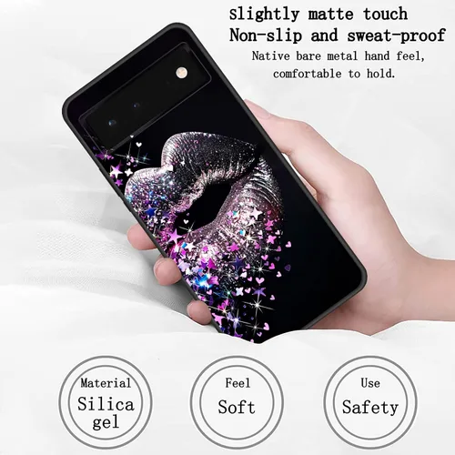 Vista 195 de Funda delgada para Google Pixel 4 XL, funda delgada de silicona de TPU suave a prueba de golpes para Google Pixel 4 XL, astronauta Galaxy