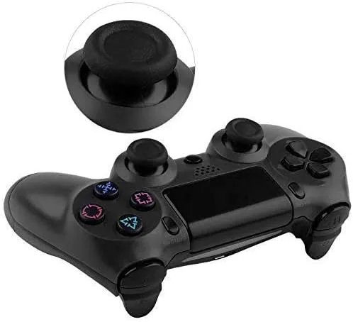 Vista 4 de Yosikr Palillos de pulgar Joystick para Playstation 4 PS4 controlador con destornillador cruzado piezas de repuesto de gatillo L2 R2 L1 botones