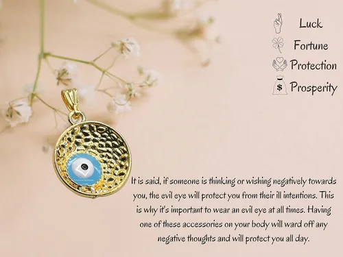 Vista 2 de Evil Eye Necklace (Handmade)