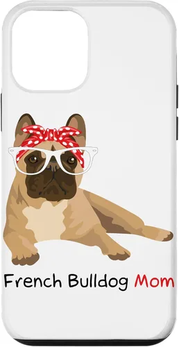 Vista 16 de French Bulldog Mom Bandana Womens Frenchie Case for iPhone 17