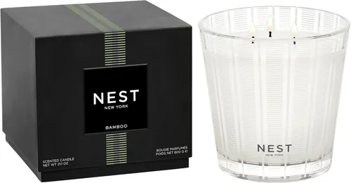 Vista 11 de NEST New York - Vela perfumada con tres mechas, limón y menta de Amalfi - 21.2 oz - Hasta 100 horas de tiempo de combustión - Recipiente de vidrio
