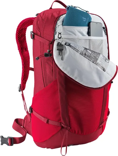 Vista 9 de Deuter Mochila Futura de 23 litros, mochila ligera para senderismo Cereza-masala