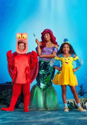 Vista 6 de Disfraz de Disney Flounder para niñas