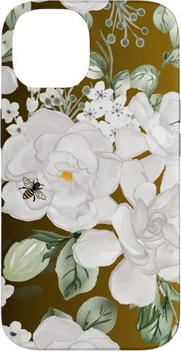 Vista 4 de Funda para iPhone 16 White Gardenia's Nectar Flowing Over