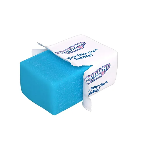 Vista 6 de BUBBLE YUM Cotton Candy Chewy, paquetes de goma de mascar, 2.82 onzas (12 unidades, 10 piezas)