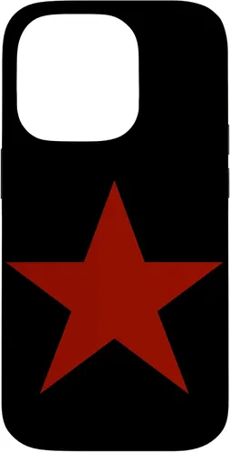 Vista 17 de Cyber Y2K Red Star On Black Front Retro Aesthetic Vintage Case for iPhone 16