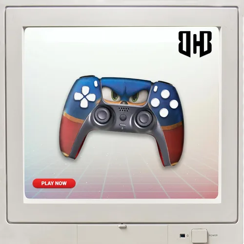 Vista 213 de Battman Custom PS-5 Controller Wireless compatible with Play-Station 5 Console by BCB Controllers Proudly Customized in USA with Permanent
