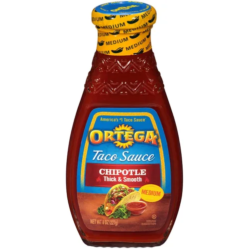 Vista 13 de Salsa para Tacos Ortega Original, Suave, 16 Onzas