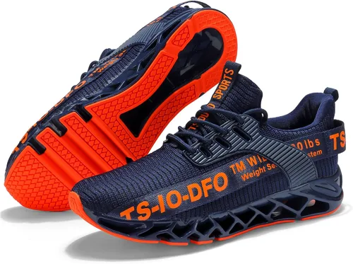 Vista 102 de TSIODFO Zapatillas de moda para correr y caminar para hombre