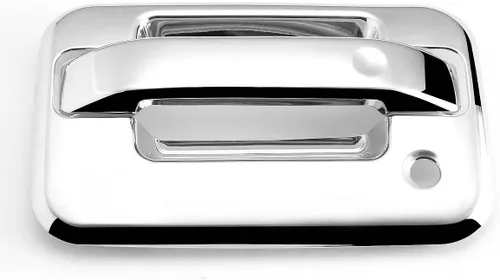Vista 2 de Cubierta de manija de puerta cromada para Ford F-150 2004-2014 modelo de 2 puertas sin teclado