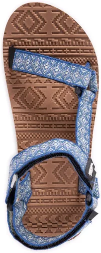 Vista 5 de MUK LUKS Sandalias de barra de arena para mujer-marfil