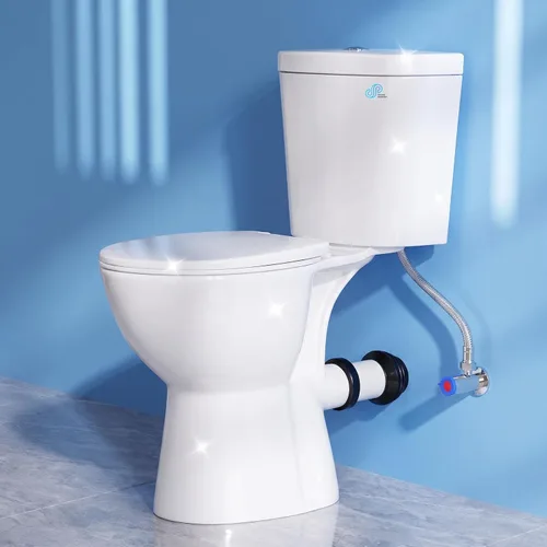 Vista 7 de Simple Project Sistema de inodoro macerante 600w con 4 entradas de agua blancoD-600W