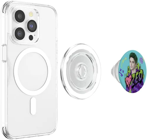 Vista 4 de Disney Zombies Zed Portrait PopSockets MagSafe PopGrip para iPhone