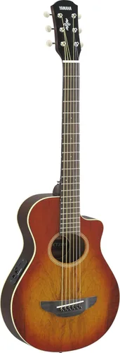 Vista 6 de Yamaha APXT2, guitarra electroacústica tamaño 3/4 - Negra