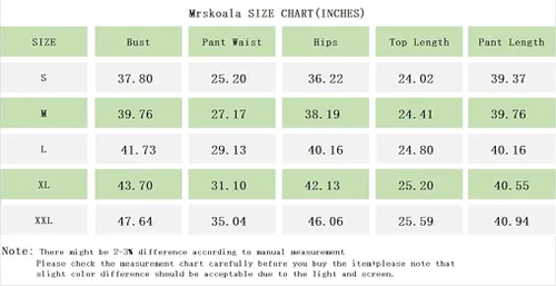Vista 5 de Mrskoala - Conjunto deportivo de 2 piezas para mujer, sudadera y pantalones largos para correr o descansar