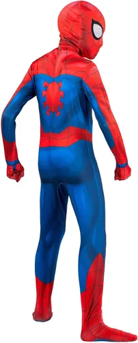 Vista 3 de Marvel - Disfraz clásico de Spider-Man Zentai para niños