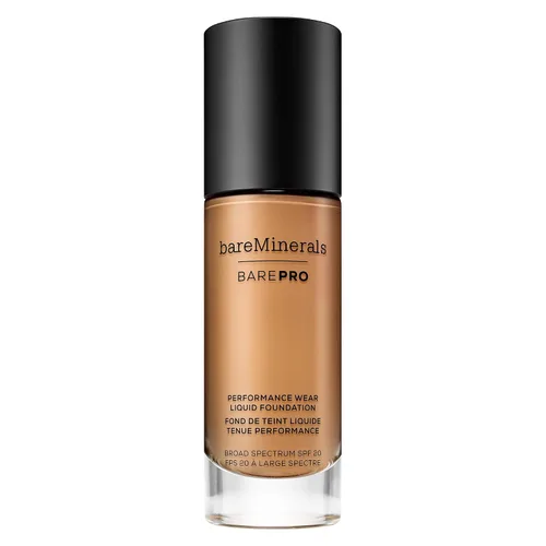 Vista 41 de bareMinerals BarePro 24HR Wear Matte Liquid Foundation Mineral SPF 20, Base de maquillaje de cobertura completa para piel madura, libre de aceite