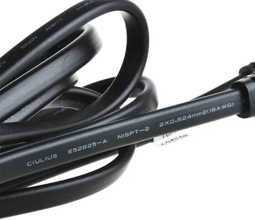 Vista 2 de Accessory USA Cable de alimentación de CA polarizado de 6 pies para Sony CFD-S200 CFD-S22 CFD-S250 CFD-S26 CFD-S28 CFDS32
