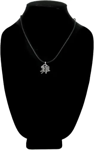 Vista 2 de Creative Ventures Jewelry - Colgante de peltre con colgante en el año del gallo