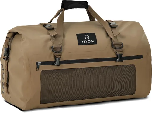 Vista 15 de IRON JIA'S Bolsa Seca para Motocicleta – Bolsa de Lona Impermeable y Bolsa Trasera de Equipaje, Bolsas de Sillín con Cierre Superior Enrollable