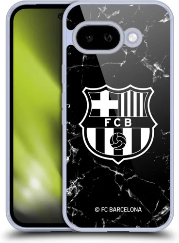 Vista 9 de Head Case Designs Funda de gel con licencia oficial del FC Barcelona Barca Crest Patterns [protección de grado militar] compatible con Google Pixel 3