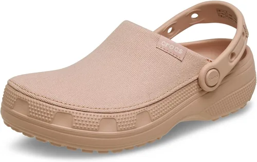 Vista 9 de Crocs Zuecos clásicos de lona elaborados unisex para hombres y mujeres