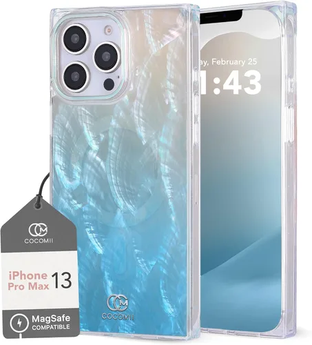 Vista 122 de Cocomii - Funda rectangular compatible con iPhone Xs/X - Perla opalescente, brillo brillante, para mujeres, niñas, hombres, funda protectora