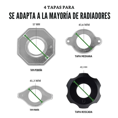 Vista 7 de OEMTOOLS Kit de embudo de refrigerante sin derrames, juego de 15 piezas de embudo para fluidos y aceite, permite el acceso a radiadores de difícil