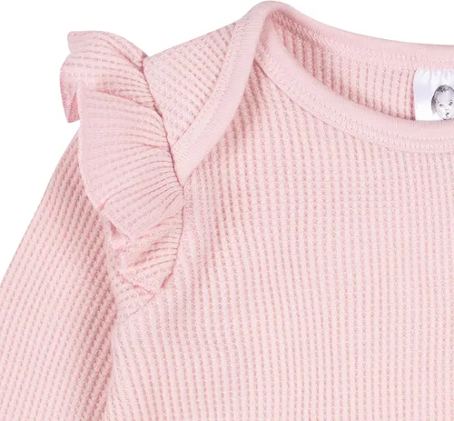 Vista 3 de Gerber Conjunto de 2 piezas de camiseta de manga larga y pantalones deportivos de meter para bebé