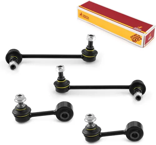 Vista 122 de Metrix Premium Chassis Parts - Kit de 4 piezas de barra estabilizadora delantera y trasera con enlace de extremo de barra estabilizadora para Ford